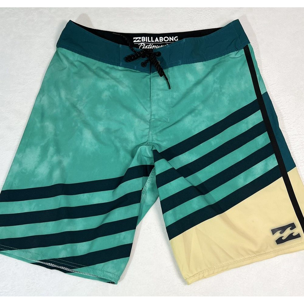 Billabong PlatinumX‎ Men's Drawstring Swim Trunks Surf Board Shorts Sz 30 (258)